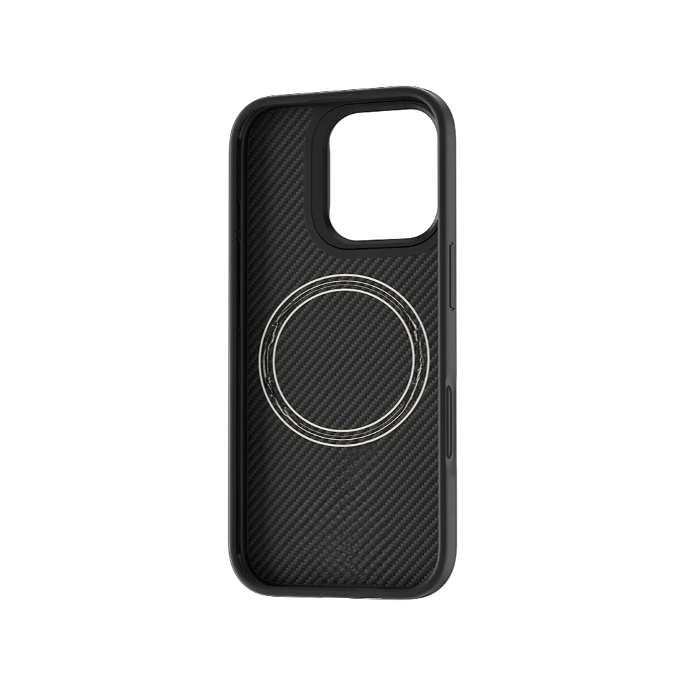 Ultra Thin Matte Phone Case For Iphone 13 14 15 16 Plus Pro Max Real Carbon Fiber Magnetic Ring Myc9112 Laudtec supplier