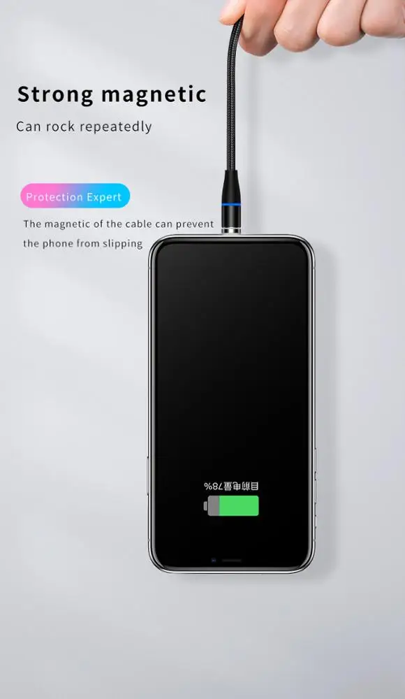 Высококачественное магнитное зарядное устройство для телефона XY-link, 3 в 1, магнитный usb-кабель для быстрой зарядки
