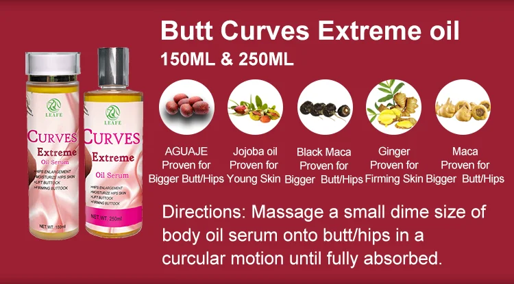 thumbnail image 2 of BBL Powerful Oil With Fenugreek & Akpi Seed – Natural Oil For Butt & Hip Enlargement, 4 Oz 2 of 5