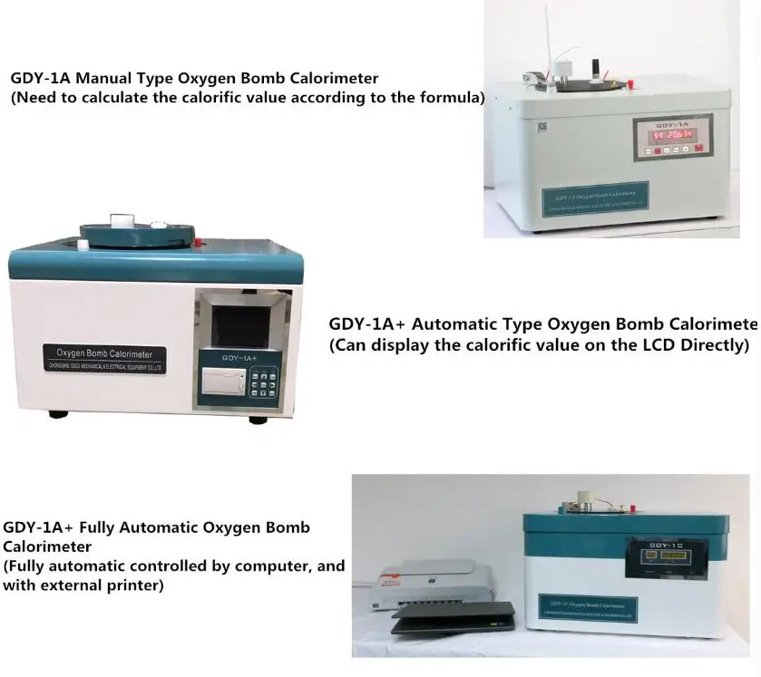 Gdy1a Manual Type Laboratory Oxygen Bomb Calorimeter For Coal Buy
