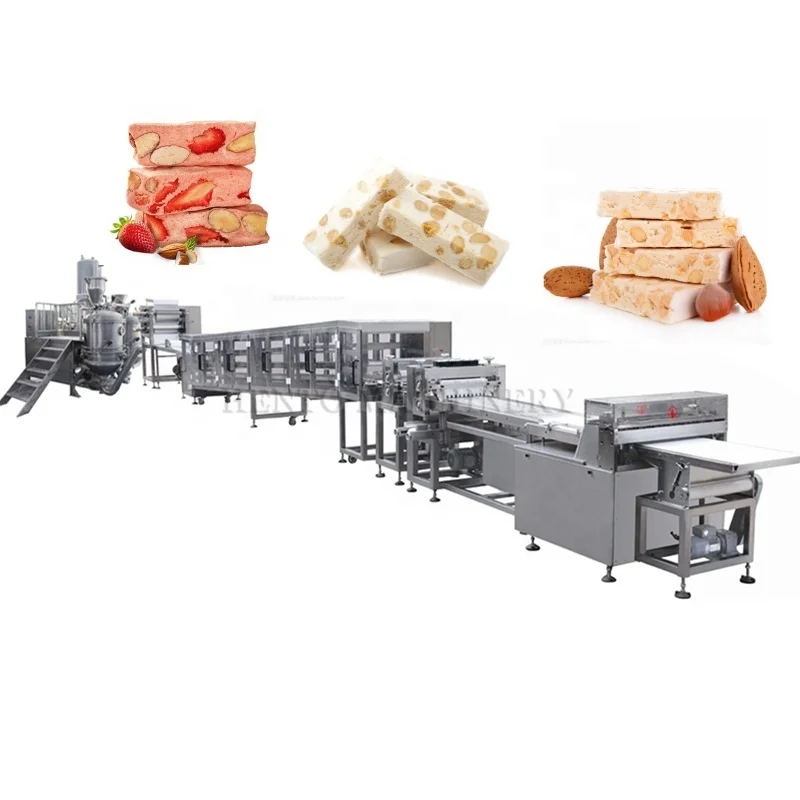 High Performance Nougat Cooking Mixer Machine / Nougat Bars Machinery / Peanut Nougat Making Machine