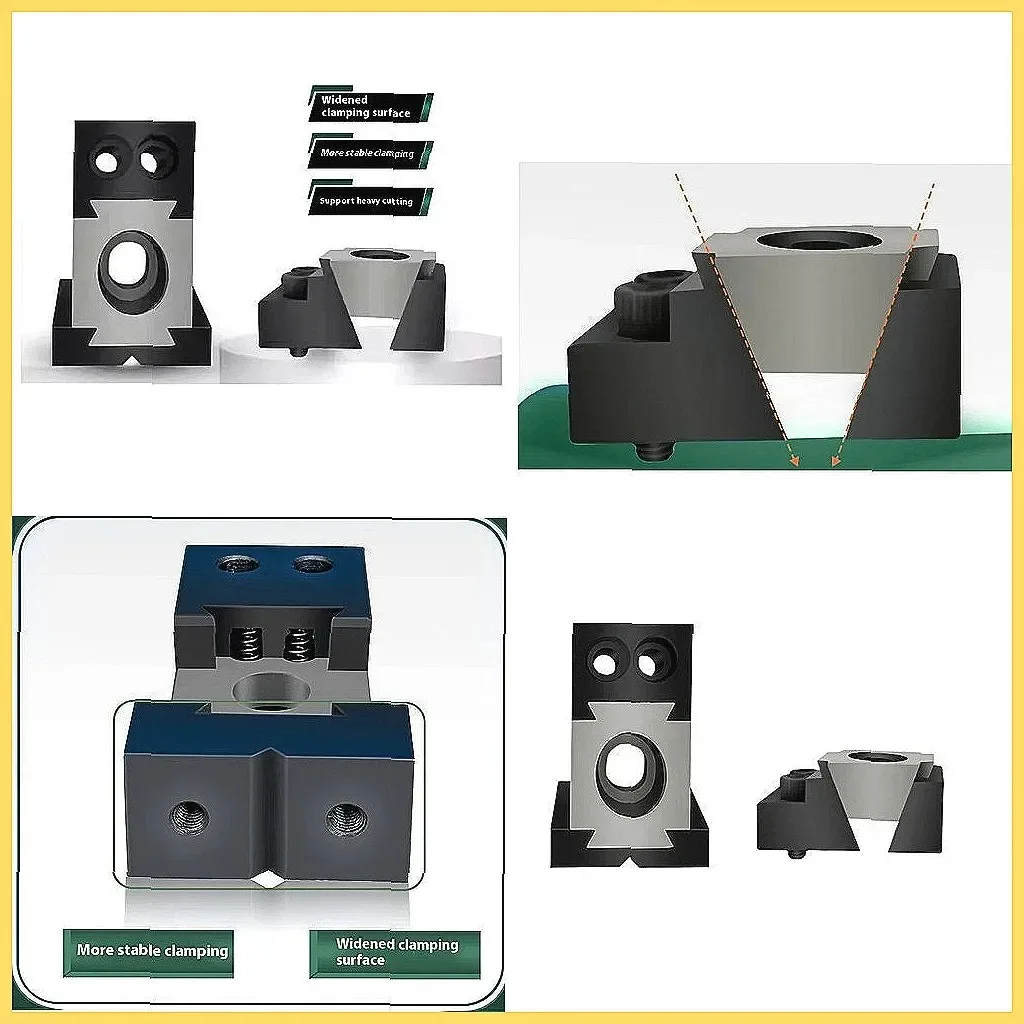 TEBAK Ok Clamp Side Clamping Quick Positioning Fixture for Machining Centers Multi-station Tooling Parallel Clamping Vise