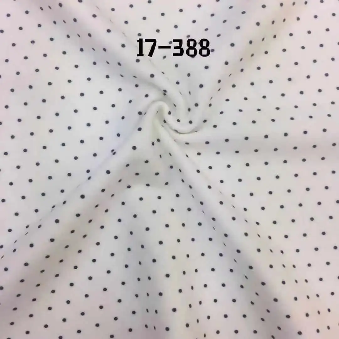 Factory direct supply of polyester double-sided printed jersey, four seasons cotton wool cloth, infant pajamas fabric