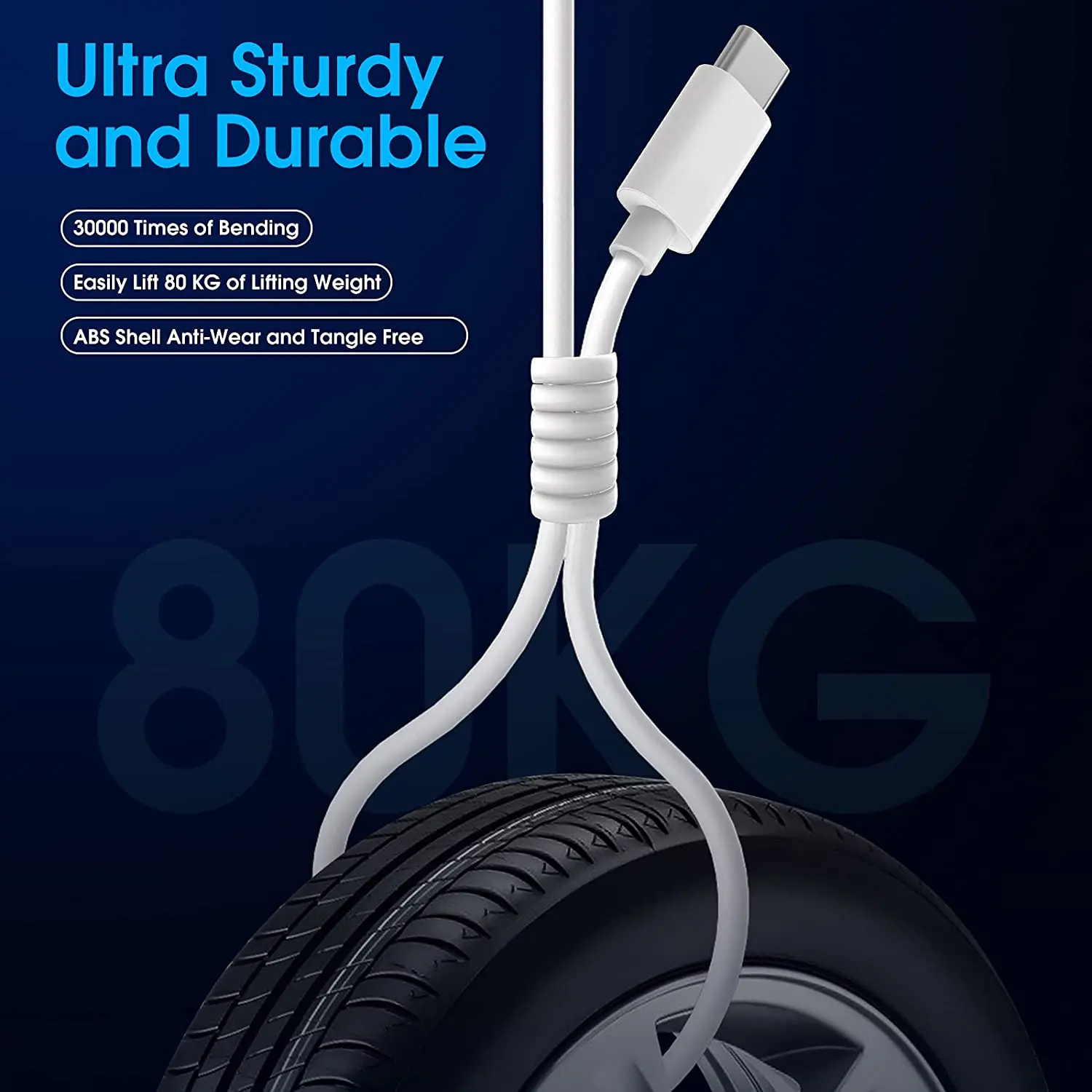 Fast Charger 100W Type C to Type C Mobile Phone USB Data Cable For Samsung Xiaomi Macbook pro ipad