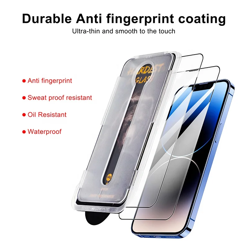 Automatic Alignment Antispy Tempered Glass Screen Protectors Dustfree