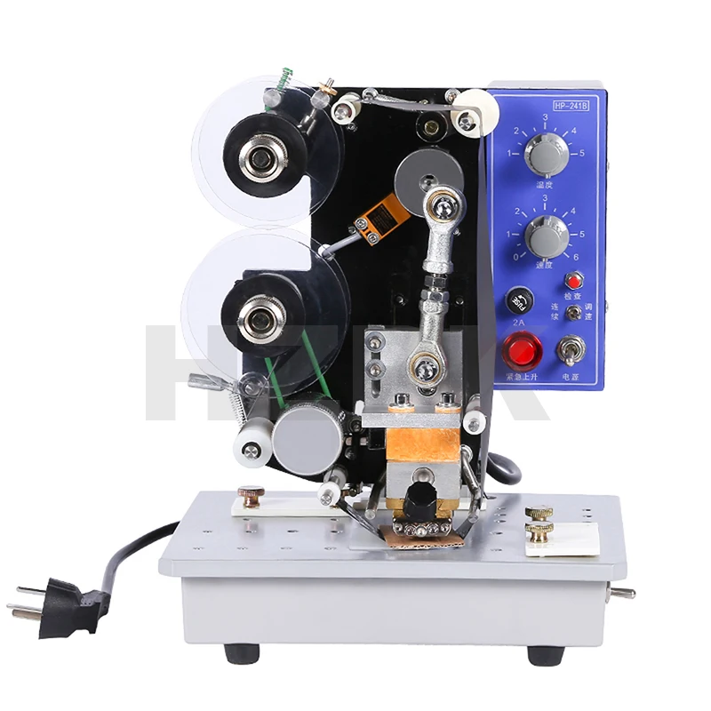 HZPK HP-241B Semi Automatic Cardboard Bag Hot Stamping Foil