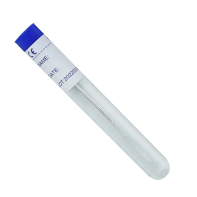 Microbiological Medical Disposable Sterile Transport Swab Individually Wrapped Sampling Collection Swabs Sterile Male Swab Stick