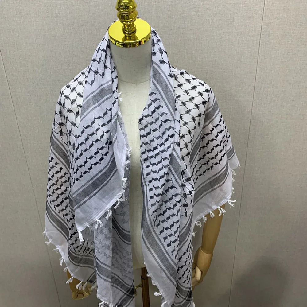 Ccy Wholesale Jacquard Palestine Head Scarf Wrap Islamic Men Shemagh ...