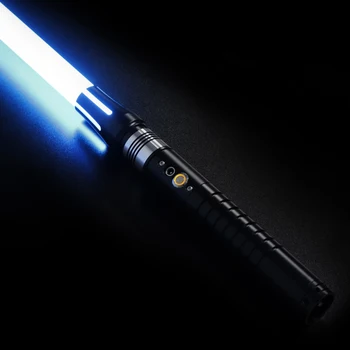 Dueling Light Saber for Adults Force FX Smooth Swing Metal Hilt Light Saber Sword Toy Gift for Adults Cosplay