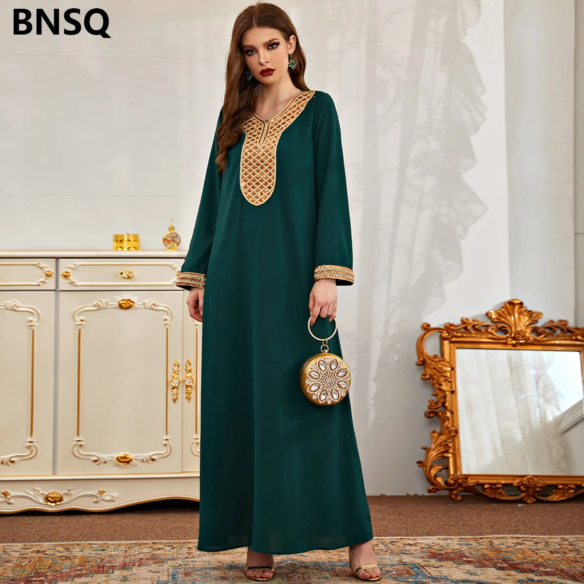 Quality Ladies Maxi Women Muslim Dress 