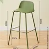 Verde militar-altura del asiento 75 cm