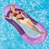 Changement progressif du filet flottant violet
