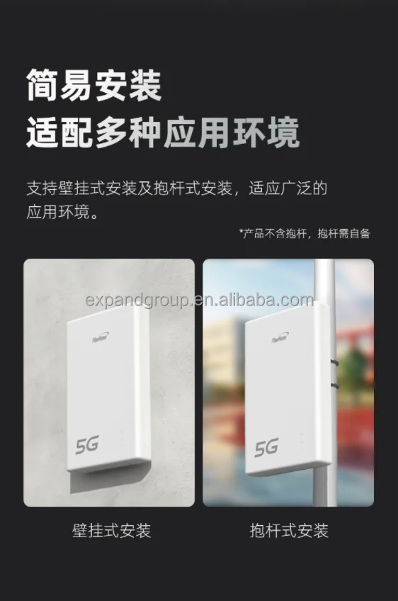 Fiberhome LG6121D 5G CPE Outdoor Router - High-Speed Wi-fi