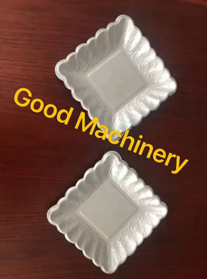 Automatic Biodegradable Paper Plate Tableware Making Machine (MB-400)