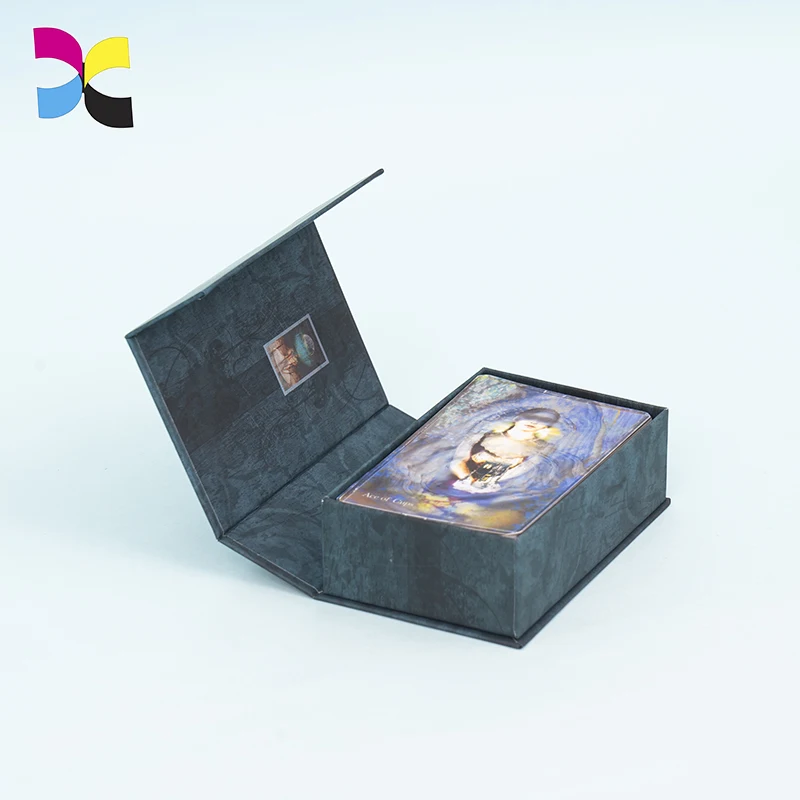 Wholesale Printing Custom Standard Size Custom Design Paper Tarot Decks with Card Box and Guide Book