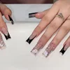Diamante de color blanco y negro Bz1350