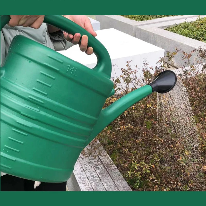 Large Capacity 3l 5l 8l 10l 12l 14l Pe Plastic Garden Water Cans With