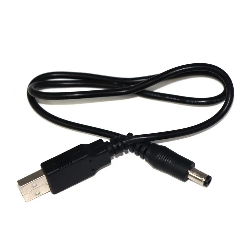 5 в USB-штекер питания постоянного тока, шнур, кабель адаптера для зарядки 5,5x2,1 мм