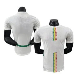 2526 Senegal Short Sleeve Football Wear for Men Breathable Quick Dry Sportswear Soccer Jersey with Logo Name and Custom Printing