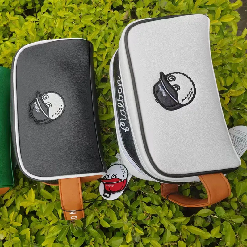New Pu Leather Golf Handbag Portable Mini Golf Bag Custom Golf