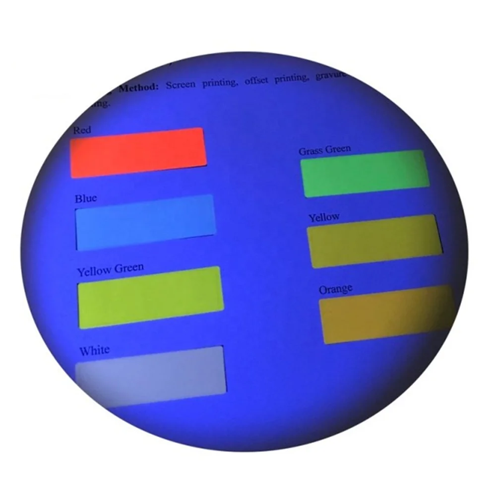 Распродажа GDLEGEND трафаретная печать ультрафиолетовые невидимые флуоресцентные чернила четыре