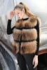 natural raccoon-vest
