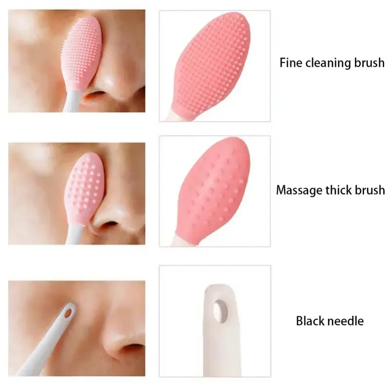 product womens fashionable silicone lip scrubber brush facial kit alphabet pattern for valentines day wedding makeup tools cleaner-5