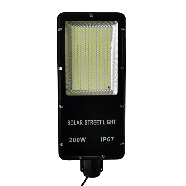 High Power 200W Solar Panel Outdoor Lights 50W 100W Road Lamp 30W Streetlight 300W Street Solar Light