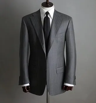 Latest Design Mtm Made To Measure Man Suit Custom Handmade Slim Fit 100 ...