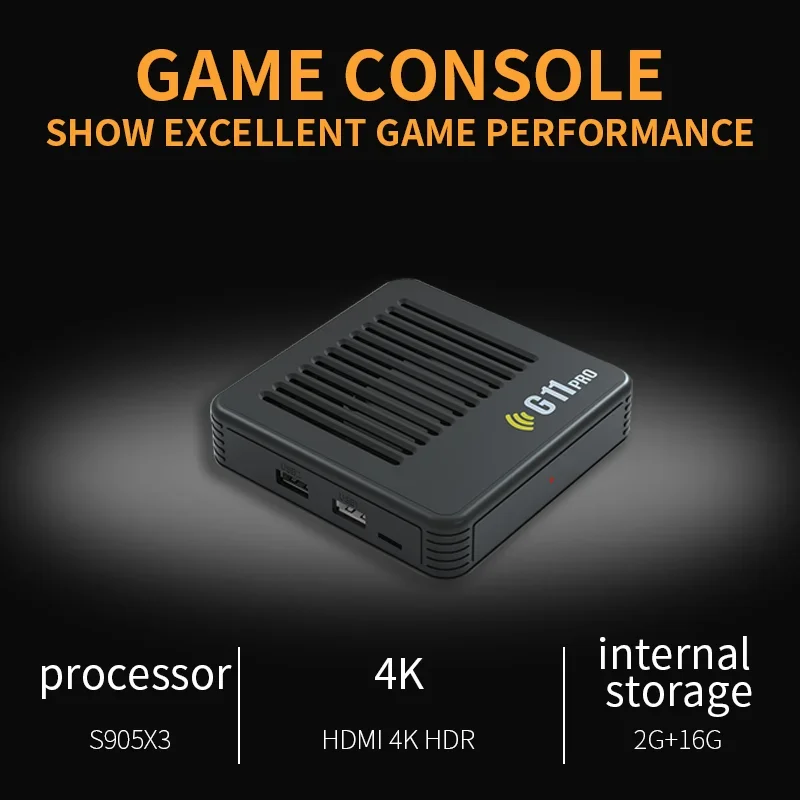 G11 Pro Game Box 4KHD 3D TV Classic Games Gaming Video Console Retro ...