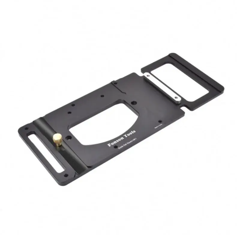 TEBAK W-46 Circular Saw Guide Plate Aluminum Alloy Track Saw Square Guide Rail Square Woodworking 90 Right Angle Guide Plate