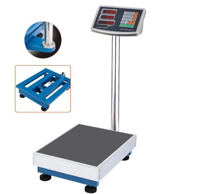 Carbon Steel 500kg 1000kg Heavy Duty Weight Industrial Platform Scale -  China Tcs Electronic Platform Scale, Digital Scale
