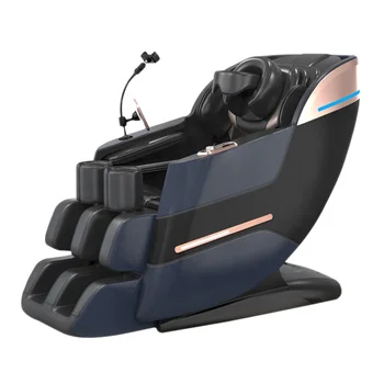 4D Massage Chair Full Body Recliner - Zero Gravity with Heat and Shiatsu Chair SL Track Stretch Voice Control