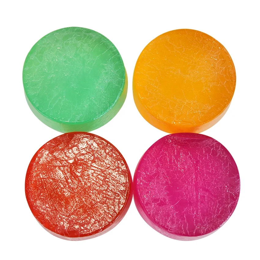Private Label Moroccan Mini Color 50g Glycerin Extreme Whitening Peel Antiseptic Moisturizing Bath Soap for Women Kid