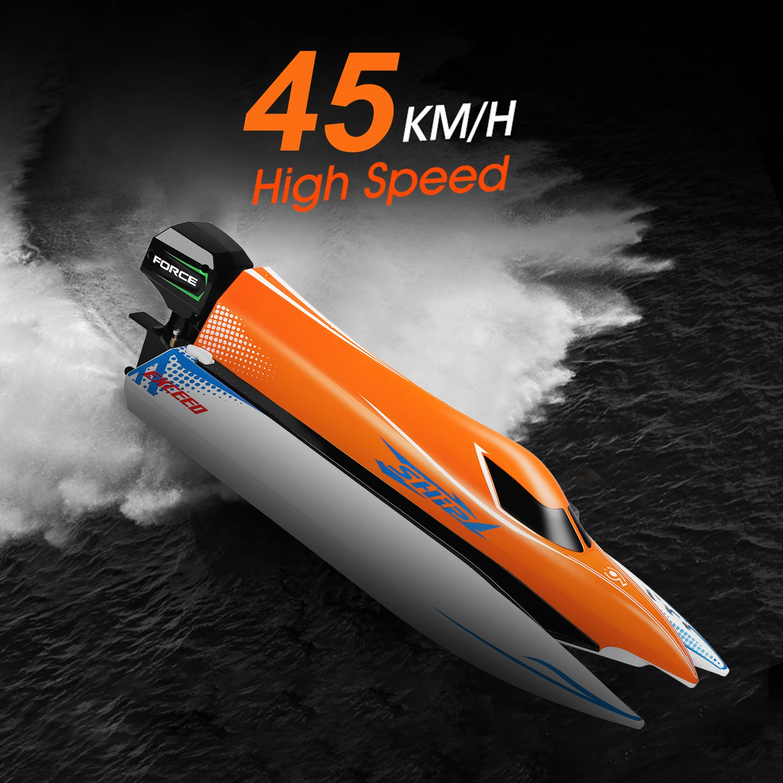 New Arrival HOSHI Wltoys WL915-A RC Boat 2.4GHz RC E45KM/H High Speed Boat Max Power Toys Gifts for Children