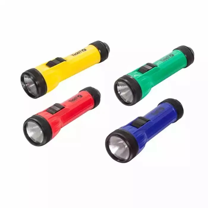 Wholesale Customized Color Cheap Plastic Flashlights Plastic Led