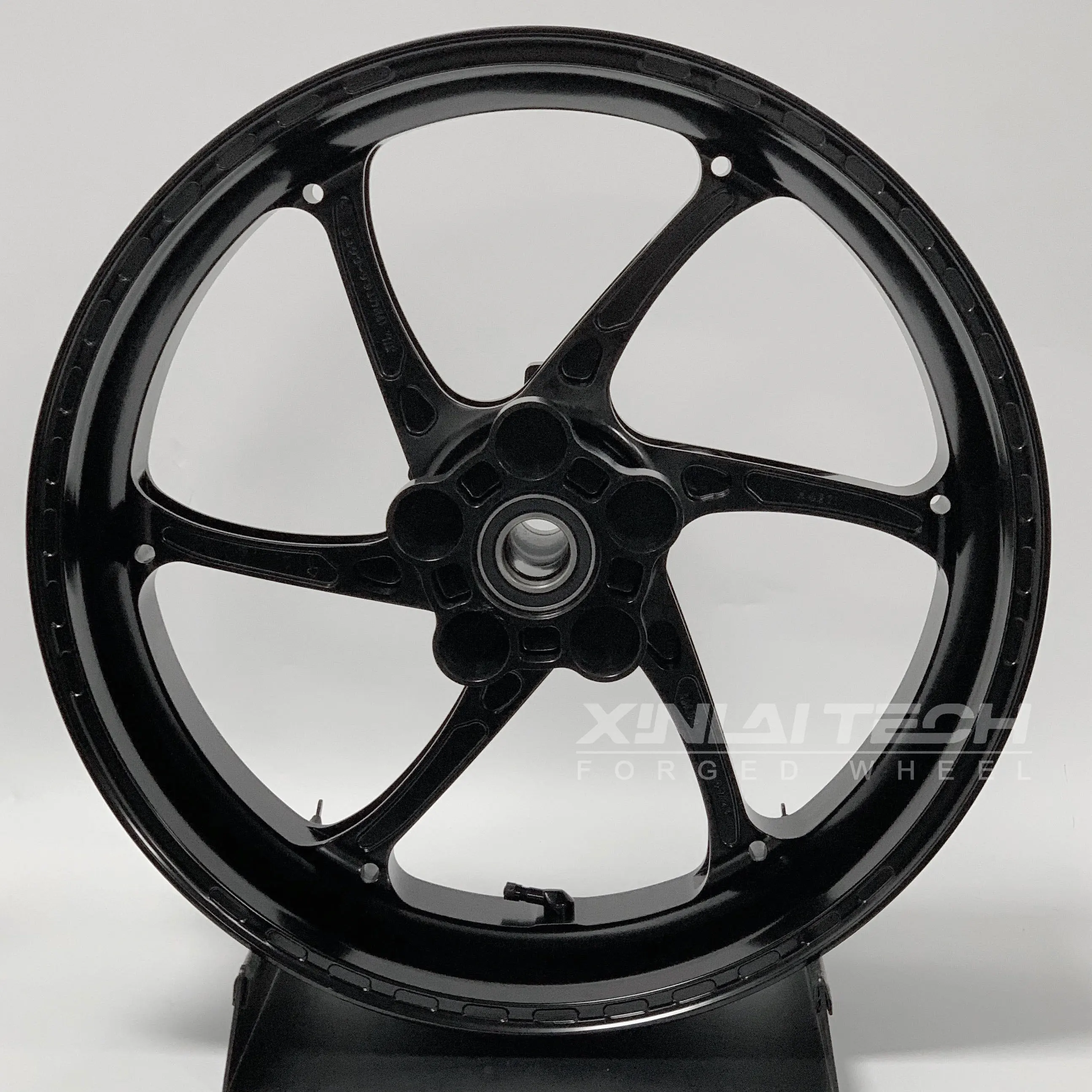 XL Custom CNC Forged 6061-T6 Motorcycle Wheels for Yamaha R6 17 18 Inch Billet Aluminum Anodized Forged OEM ODM Motorcycle Rims