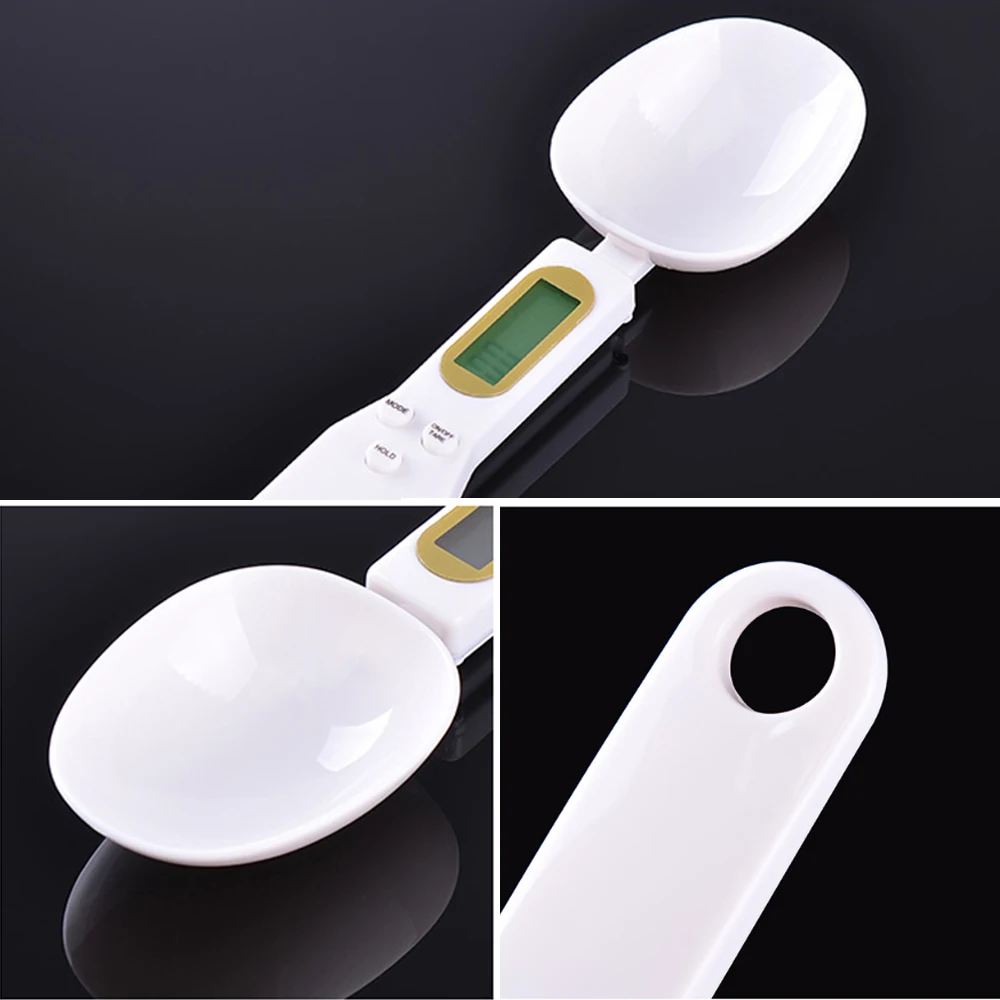 Electronic Measuring Spoons Digital Kitchen Spoon Scale, 500g/0.1g, Digital  Display Accurate Detachable Measuring Cup with Tare for Kitchen and Lab