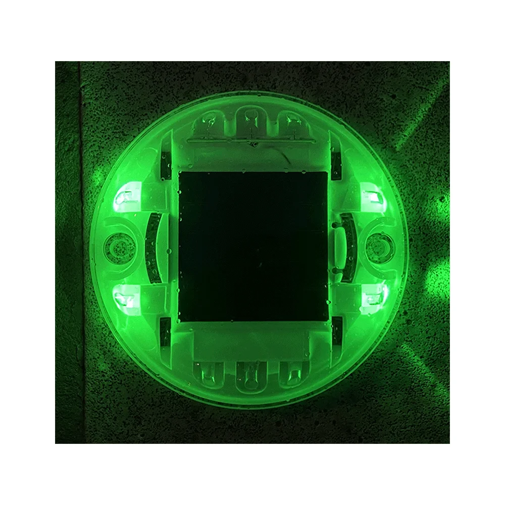 LED Cat Eye Aluminum LED Embedded Solar Road Stud Tacha Vial