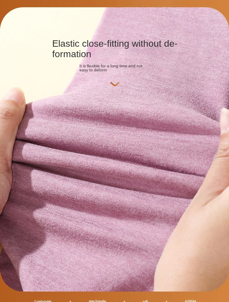 2024 new cashmere silk thermal underwear