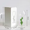 Green wine glasses
