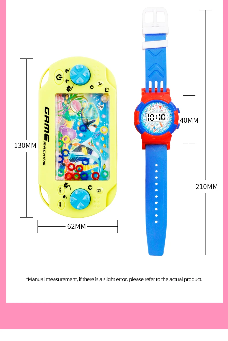 Gift Wrist Watch Baby Children Watch For Girls Boys Game Console