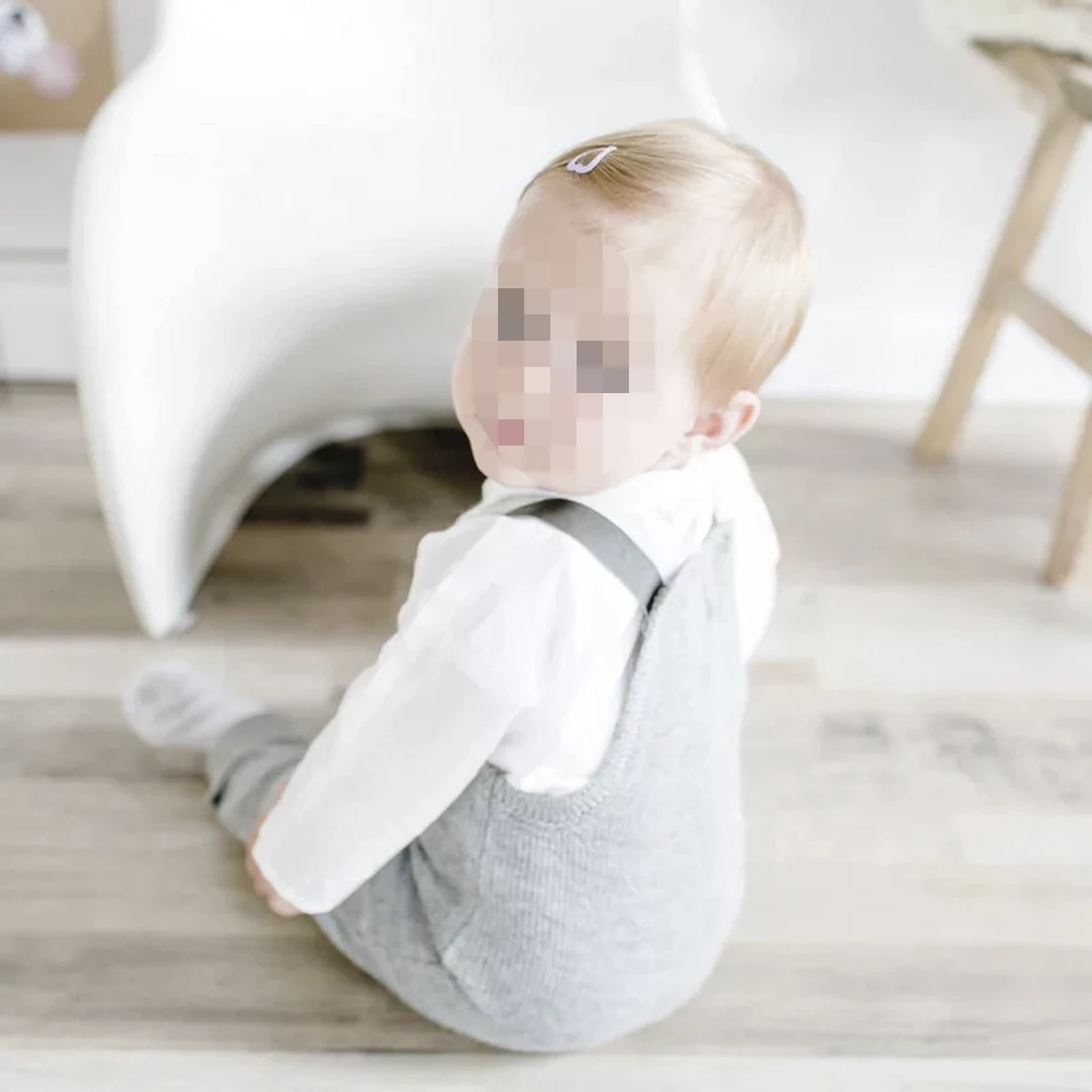 
Оптовая продажа, одежда для маленьких мальчиков, однотонный комбинезон без рукавов для младенцев 