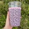 Pink leopard (22-24oz Medium)