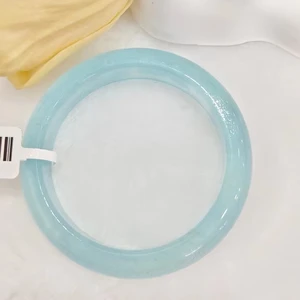 Wholesale High-quality Agate Exquisite Gemstones, Natural cat Eye Blue Ice Agate Bracelets for Women