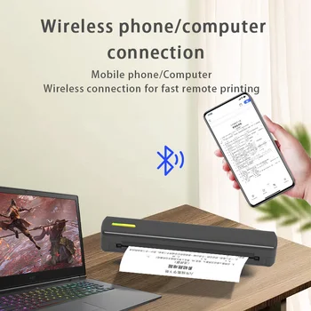 C80高速サーマルプリンター,青い歯/USBサーマルA4デスクトップ