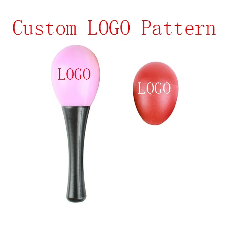 
Пользовательский логотип песочный молоток яйцо шейкер Маракас яйца для детей перкуссионные инструменты и детская игрушка ритм различные цвета песочный шейкер 