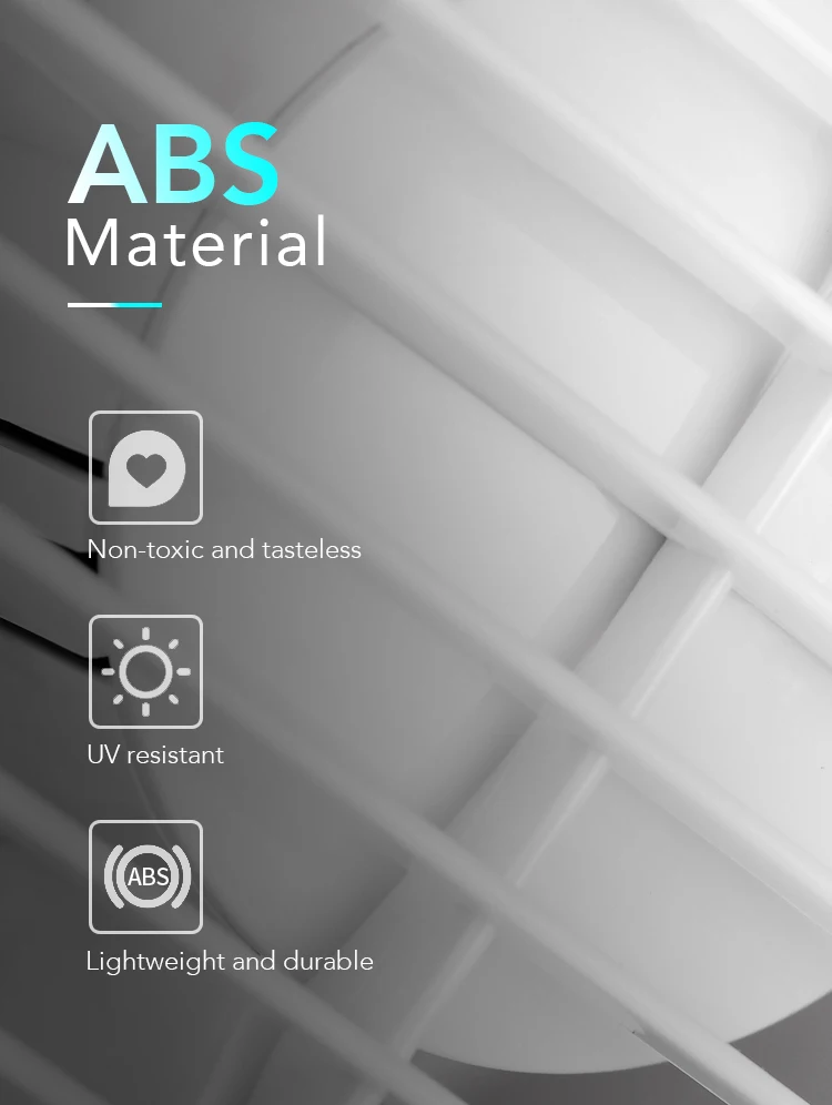 Mounted Wall Exhaust Fan, 4''6'', Ceiling - detail 14