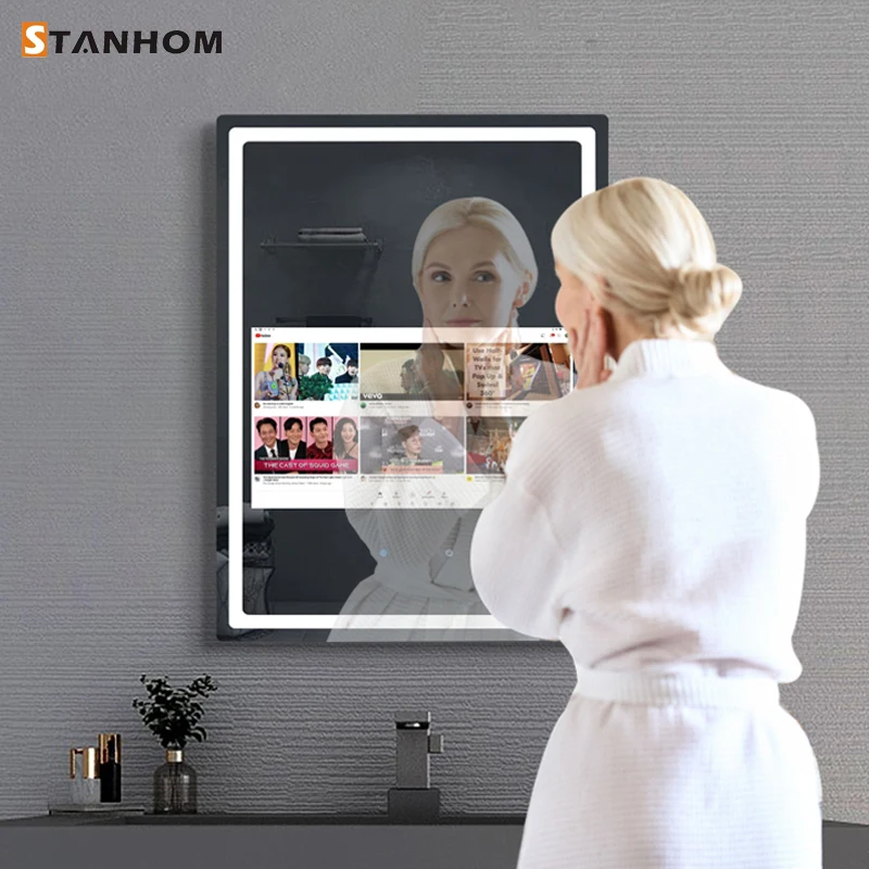 Android Smart Bathroom Mirror - STANHOM