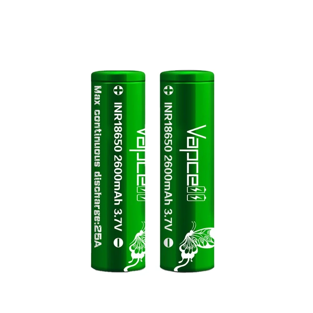 Lithium Ion Battery 18650 - Vapcell 2600mah 25A Rewrapped Lithium Ion Battery 18650 - Vapcell 2600mah 25A Rewrapped